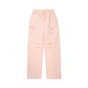 Li Ning Solid Color Lace-Up Soft Simple Versatile Loose Sports Long Pants Women Bottoms AYKV516-5