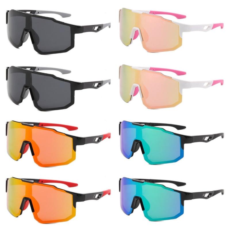 

8PCS New Cycling Sunglasses For Men Women Sports Fashion Outdoors UV400 Protection Bicycle Sun Glasses Goggles Shades Drving