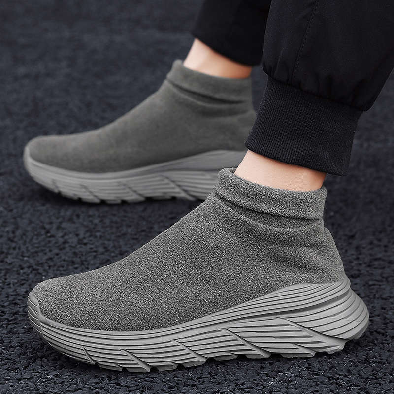 Fashion Flat Sole High Top Women's Shoes Size 33 Boots Size 44 Woman Boots Women Shoes Sneakers Sport Footwear Runings On Offer