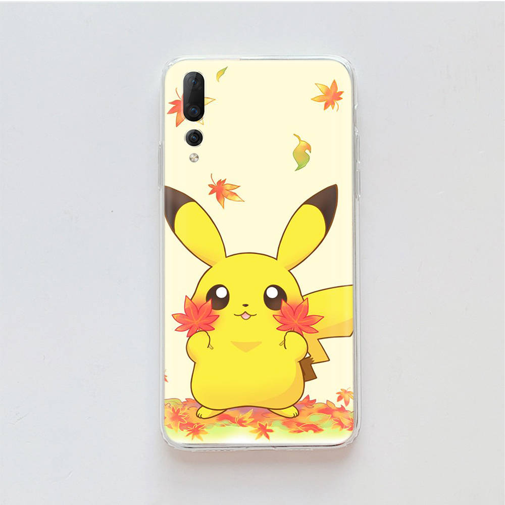 

Прозрачный чехол для Samsung A04 A14 A23 M33 M53 Realme 10 9 C35 C55 VIVO X80 Infinix Hot 30 Note 11 Tecno Spark 8P Pro P-33 Pokemons Pikachu VIVO V25 Pro индиго