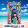 Dog Theme Beach Towel Personalized Custom Name & Text Soft Quick Dry Beach Towel for Swimming Travel