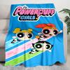 1PC The Powerpuff Girls Printed Blanket, All Season Lightweight Home Office Outdoor Nap Multifunctional Blanket A12