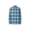 Shirts Men's Blue Lapel Moderate Shirt 80503601
