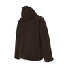 Adidas Outdoor Breathable Waterproof Windproof Warm Casual Hooded Hard Shell Jacket Unisex Jacket Brown KG8960
