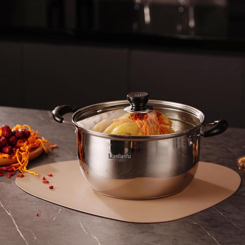 LIAN 26cm 304 Stainless Steel Multi-Function Soup Pot
