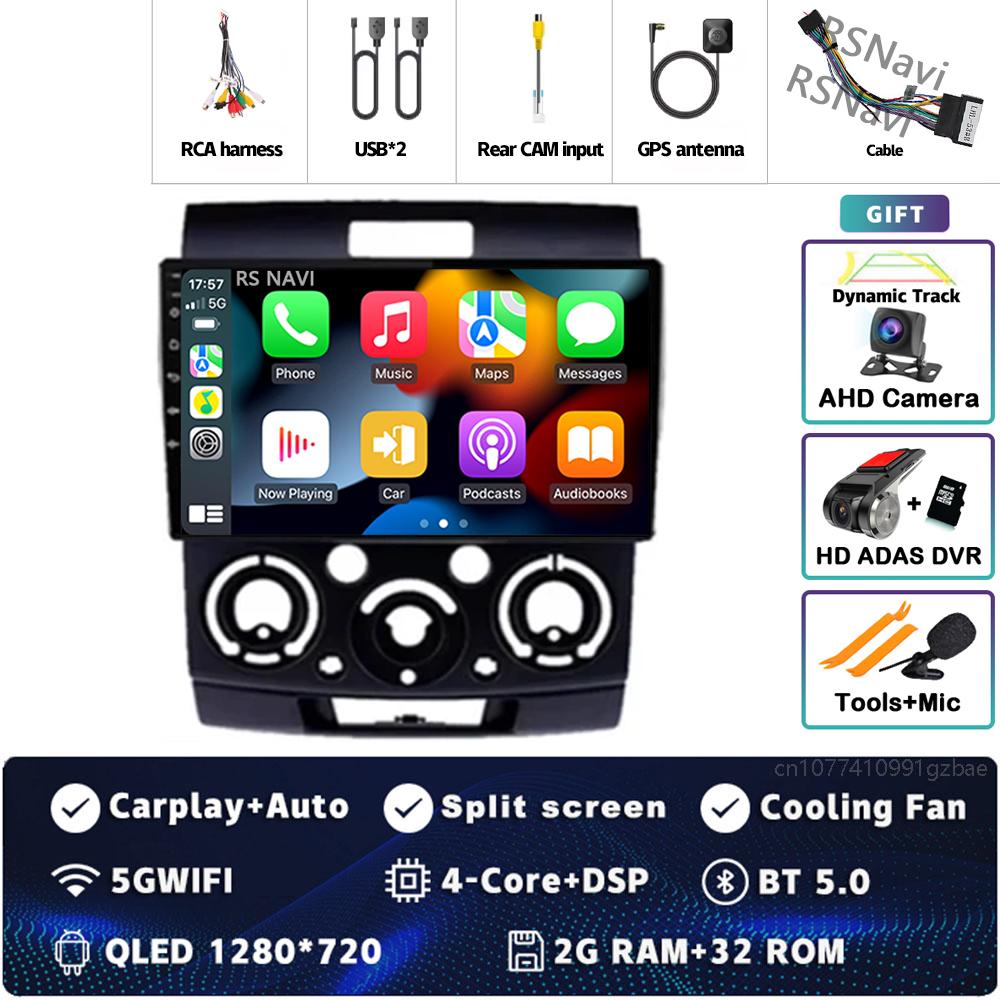 Android 14 DSP Car Radio For Ford Everest Ranger Mazda BT50 BT-50 2006 2007 - 2010 GPS Navigation Multimedia Video Player Stereo