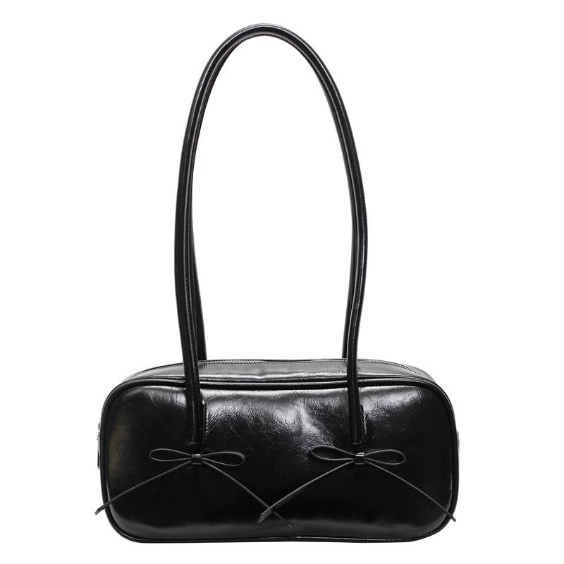 New spring and summer handbag bow underarm bag women's fashion shoulder bag handbag