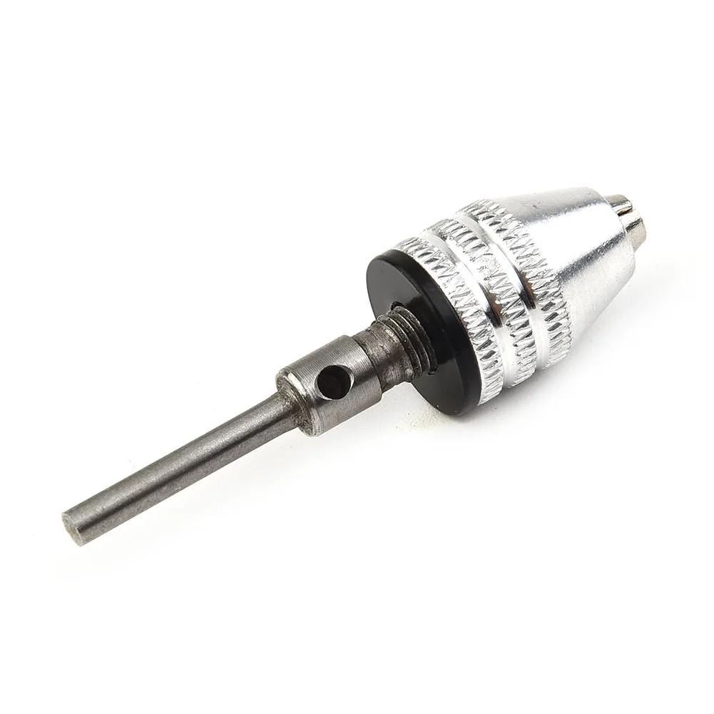 Keyless Drill Drill Chuck Quick Change Screwdriver Convertor Dental Drill 0.3-4mm Chuck Adapter Connecting Shank