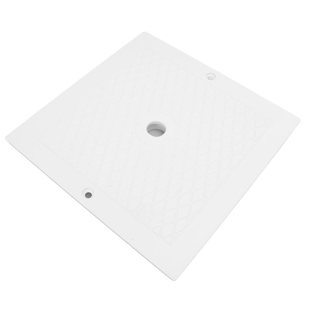 Square Pool Skimmer Cover Heavy Duty Plastic Pool Skimmer Lid Replacement 10 X 10in