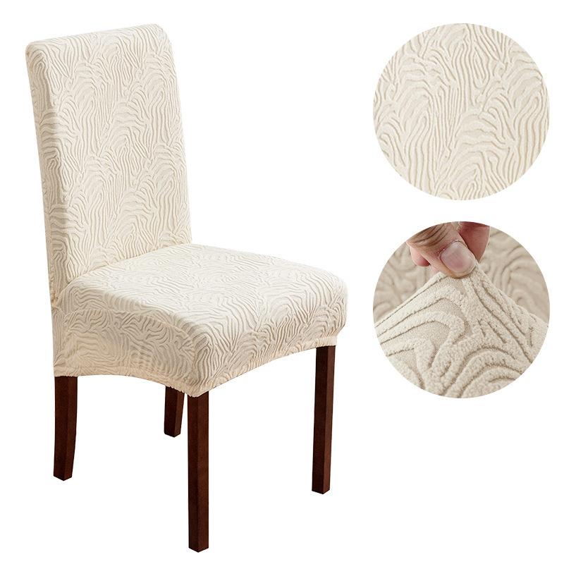 

Fashion Home Decoration Jacquard Chair Cover Elastic Fabric Cover for Dining Chairs Stretch for Kitchen Living Room Slipcovers