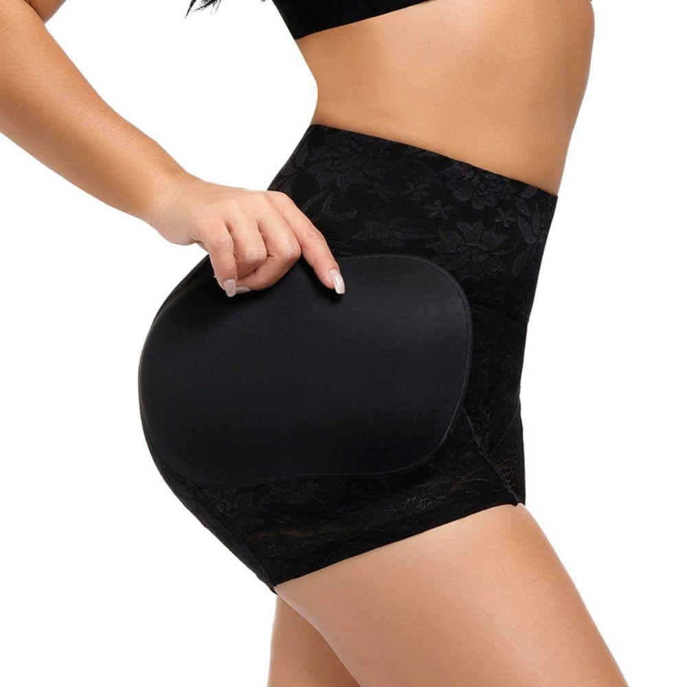 Lace Mesh Slimming Shapewear with Pads Shapers Body Shaping Panties Tummy Control Underwear  Female
