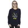 DC Comics Womens/Ladies Batman Flying Batman Sweatshirt