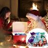 12/24/30Pcs Holiday Gift Bags With Drawstring Closure For Christmas Decorations Durable Efficient Foil Materials Assorted Sizes And Colorful Pattern