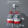 Set of 4 Wall Hanging Mop Holders Self Adhesive Grip Hangers for Brooms Practical Organizers for Household Tools