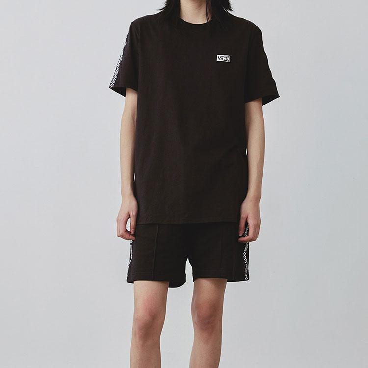 Vans T-shirt damski z krótkim rękawem i nadrukiem logo na boku, czarny VN0A4MN2BLK