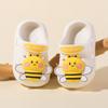 Children's Slippers for Home Summer Cute Bees Baby Slippers Boy 3D Cartoon Fashion Kids Girls Non-slip EVA Beach Hole Shoes Soft