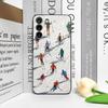 Oil Painting of Snow Scene Skiing Pattern Phone Case for Google Pixel 9 A 8 A 7A 6 A 7 PRO 8 9 Pro XL 4G 5G Silicone Soft Cover