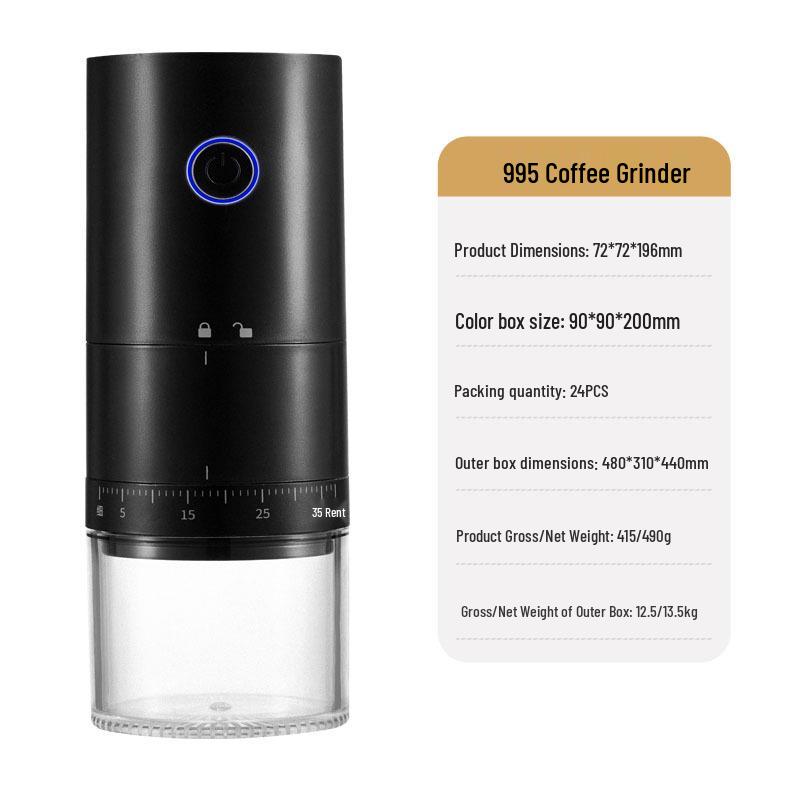 Tragbare elektrische Kaffeemühle