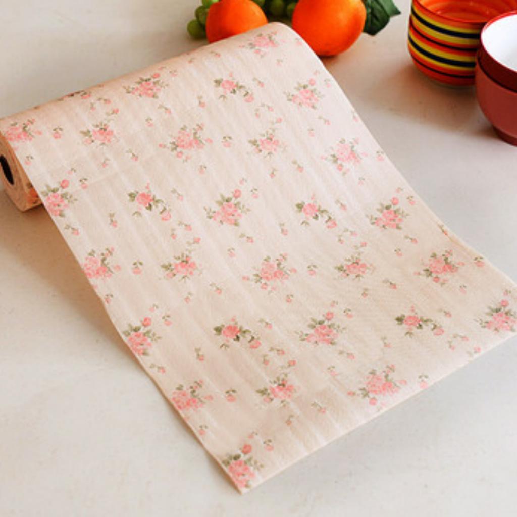 Cute Waterproof Oil Proof Shoes Cabinet Mat 1 Roll Kitchen Table Mat Drawers Cabinet Shelf Liners Cupboard Placemat