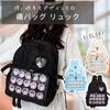 Batoh Ita Bag Oshikatsu Bag Itaba Batoh Ita Batoh Oshikatsu Batoh Ita Velkokapacitní Velký A4 Černá Bílá Světle modrá Čirá Oshikatsu Otakatsu