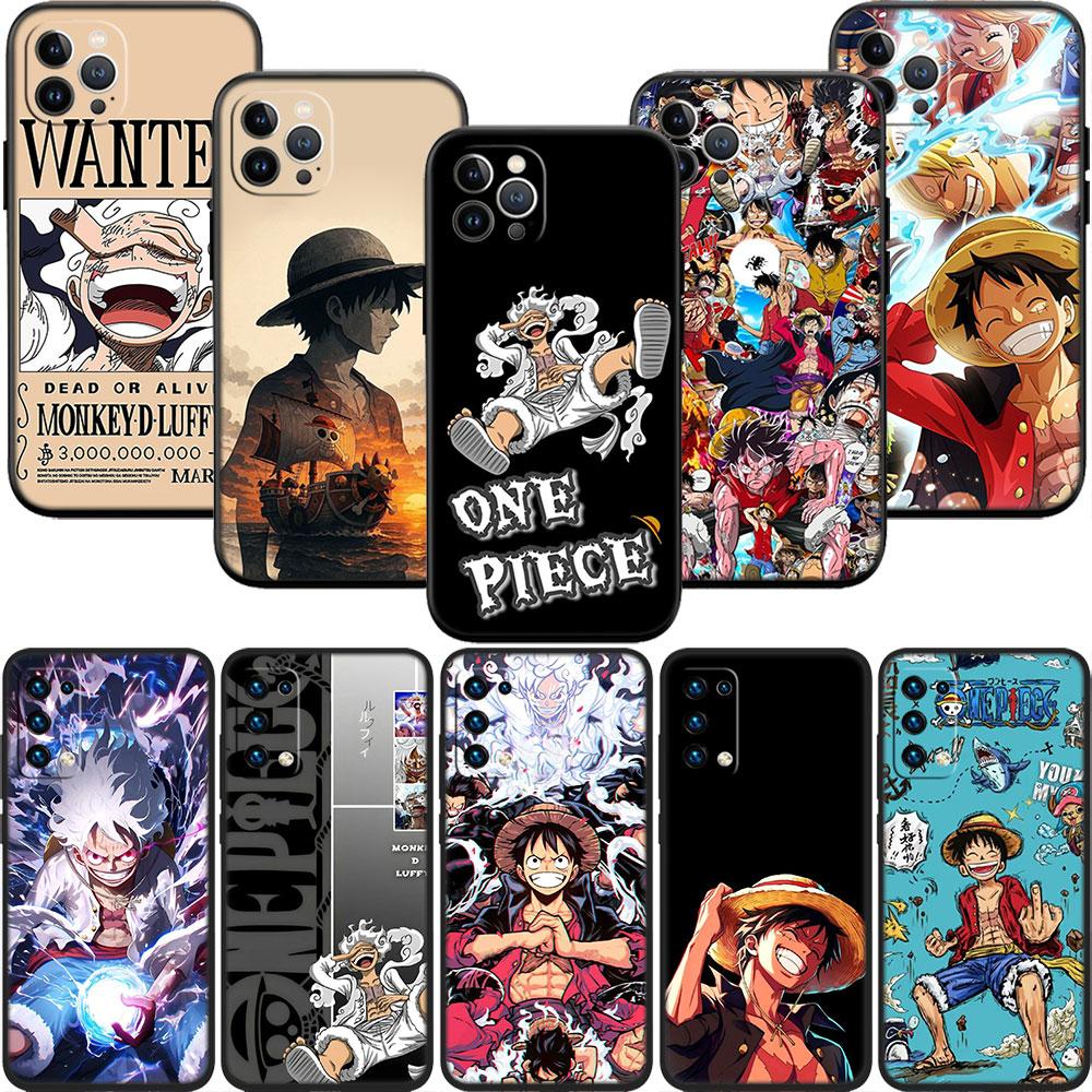 One Piece Luffy Soft Shell Phone Case for OPPO A3 Pro A72 A74 A76 A77 A77S A78 A79 A94 A95 A18 A40M A58