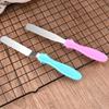 3Pc Small Cranked Angled Spatula Stainless Steel Butter Cake Cream Fondant Tools
