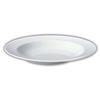 WEDGWOOD White Connaught Soup 53610003115 Plate, Rim, 23cm,