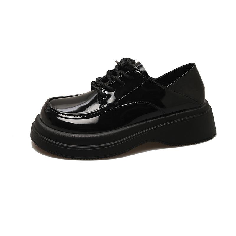 

Сладкие и крутые маленькие кожаные туфли женские туфли новая платформа кожаные туфли-лодочки Мэри Джейн 40