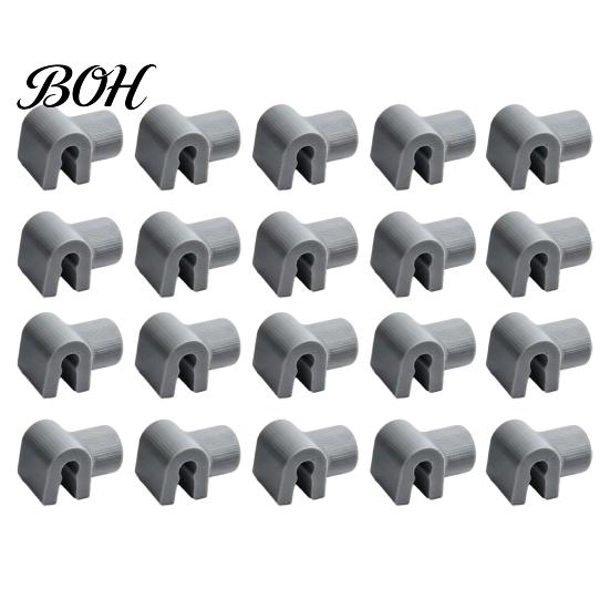 3D Printed PLA Mounting Bracket Pull-Out Trash Can Connector, Durable Garbage Bin Rack Replacement Clip for Pull Out Repair Parts, Waste Container