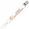 Planetee Pacifier Clip for Name AMBRE Adorable Baby Especially When I Sleep Rabbit | Pacifier Clip Baby Gift