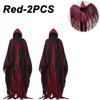 Halloween Cloak Witch Cloak Grim Reaper Costume Cloak Haunted House Costume Dress Up Horror Trick Costume Props