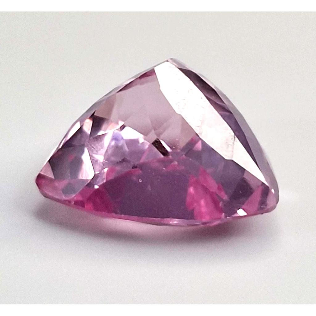 Natural Light Pink Sapphire 9-11 Ct Trillion Cut Certified Beautiful Gemstone