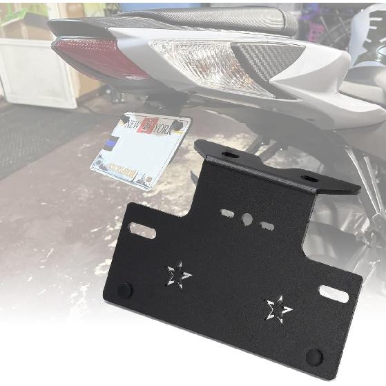 

Motorcycle License Plate Frame Bracket Holder Tail Tidy Fender Eliminator Kit for GSXR600 GSX-R600 GSX-R750 GSXR750 GSXR GSX-R 600 750 K6 K8 2011-2025