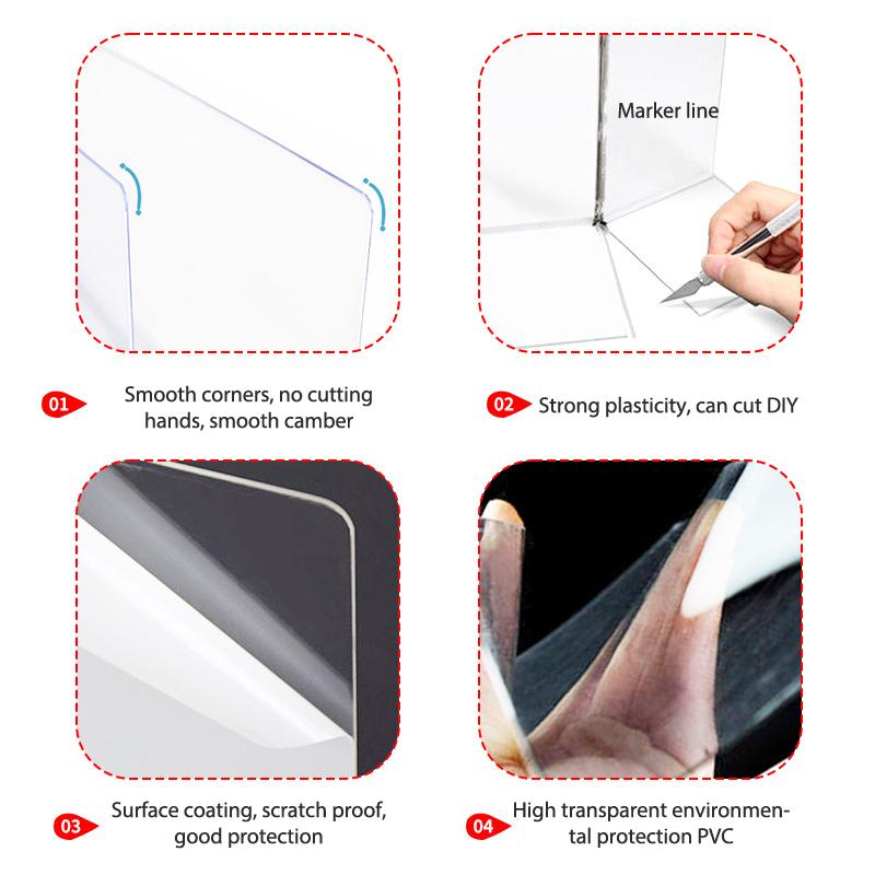 Under Couch Blocker Clear Waterproof Pvc Toy Blockers Bed Bottom For Gap Bumper Guards Furniture Pet Baffle Board