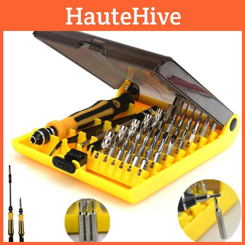 Durable 45 In 1 Torx Precision Screwdriver Set For Pc And Mobile Phone Repairs