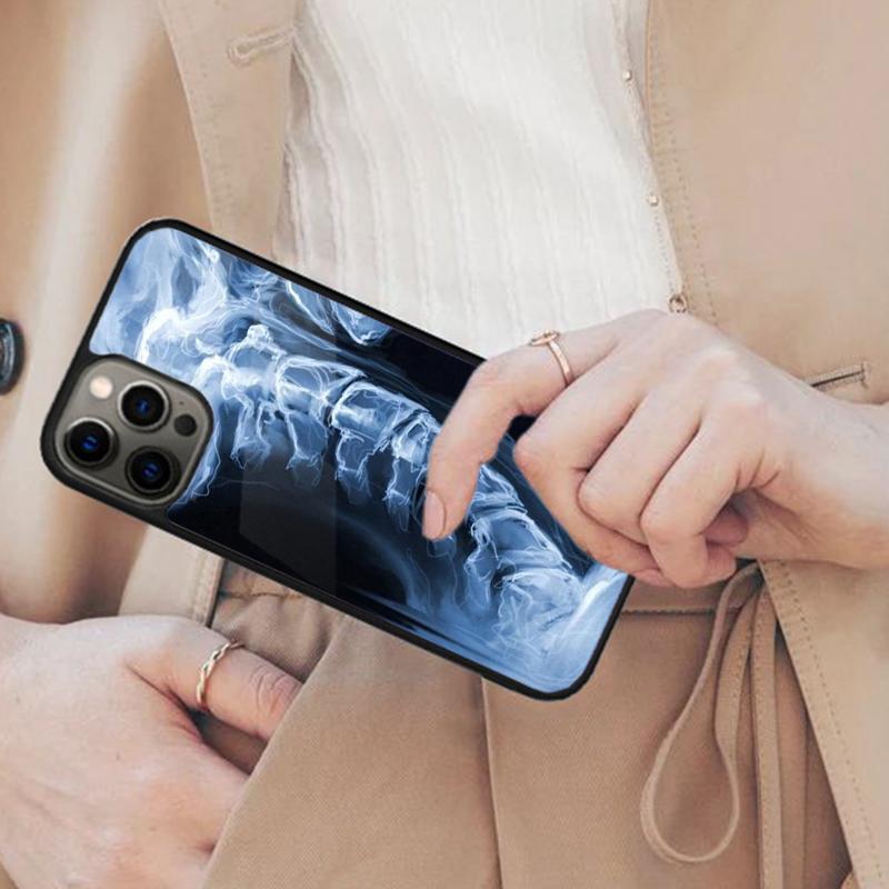 

Skeleton X-Ray Magnetic Phone Case For APPLE iPhone 17 Air 16 14 13 12 Pro Max 15 Plus Wireless Charge With MagSafe Cover iPhone 13mini