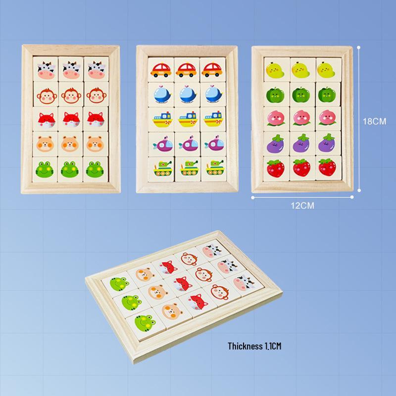 Cross-Border Kids Logic Puzzle: Huarong Road Brain Teaser for Early Education