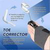 Toe Splint for Broken Toe, Adjustable Toe Straightener & Corrector, Broken Toe Support Brace for Men & Women, Comfortable Toe Alignment