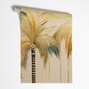 Tapete Goldene Palmen Glamour