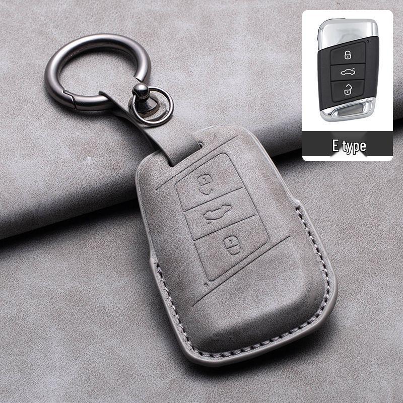 Volkswagen Key Case: Compatible with Lavida, Lingdu, Bora, Tiguan, Sagitar, Polo, Magotan, T-Cross, Teramont, and CC models.