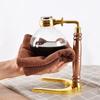 New Home Style Siphon Coffee Maker Tea Siphon Pot Vacuum Coffeemaker Glass Type Coffee Machine Filter 3cup 5cup