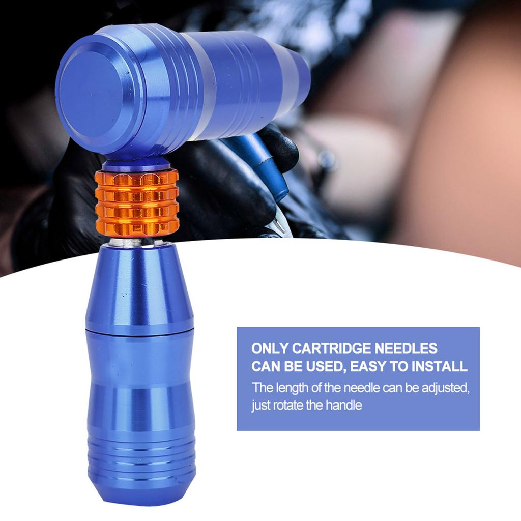 Motor Tattoo Machine DC Interface Alloy Eyebrow Tattoo Liner Shader DeviceBlue