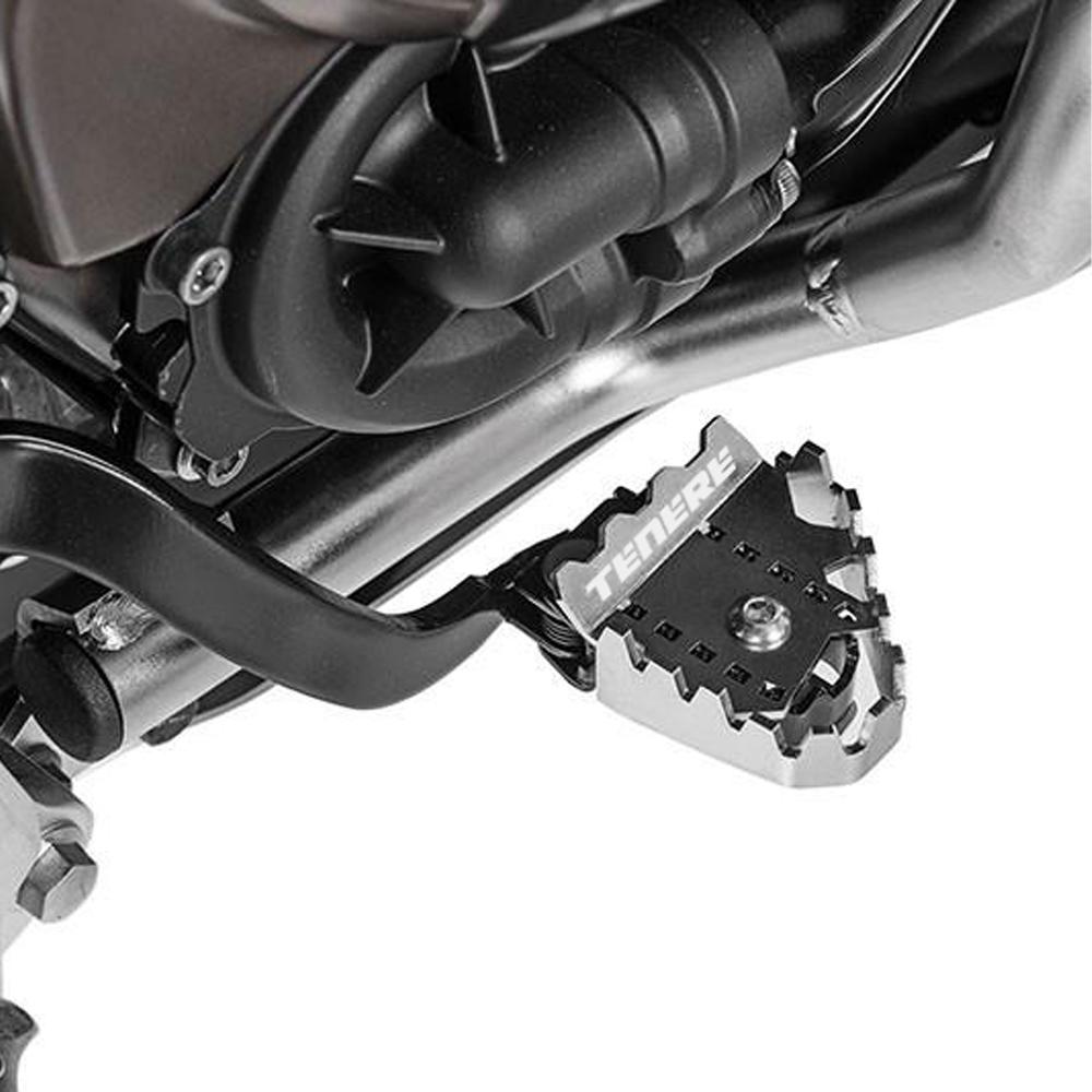 

Для YAMAHA TENERE 700 Tenere700 XTZ 700 Rally 2022 2023 мотоцикла, удлинитель тормозного рычага, педаль, ступенька серебряный