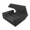 Card Deck Box 3 Rows Large Capacity Magnetic Closure PU Leather Card Deck Storage Case for Game