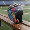 Pliable Outer Layer Football Helmet Soft Shock Absorbing Soccer Goalie Protector for