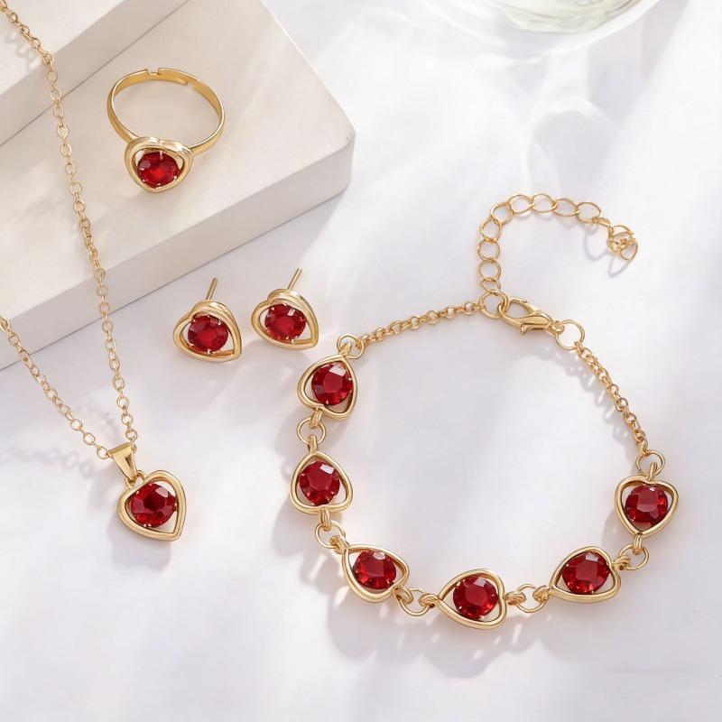 Pearl Butterfly Jewelry Set Oil Drop Butterfly Charm Pearl Bracelet Earrings Necklace Girls Jewelry Set