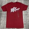 NEW Dr Pepper Logo TShirt Men#039;s Tee Red Unisex TShirt Unisex T-Shirt
