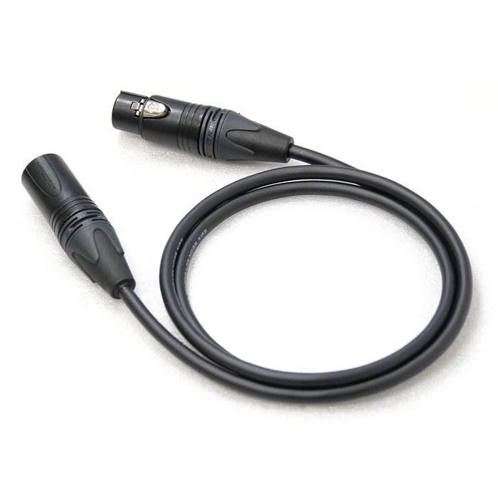 ONKODO XLR Microphone Cable NEUTRIK Gold 1m Black