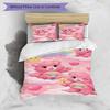 3pcs Duvet Cover Set (1*Duvet Cover + 2*Pillowcase, Without Core), Care Bears Print Bedding Set, Bedroom Decor, All‑Season, Birthday Gift