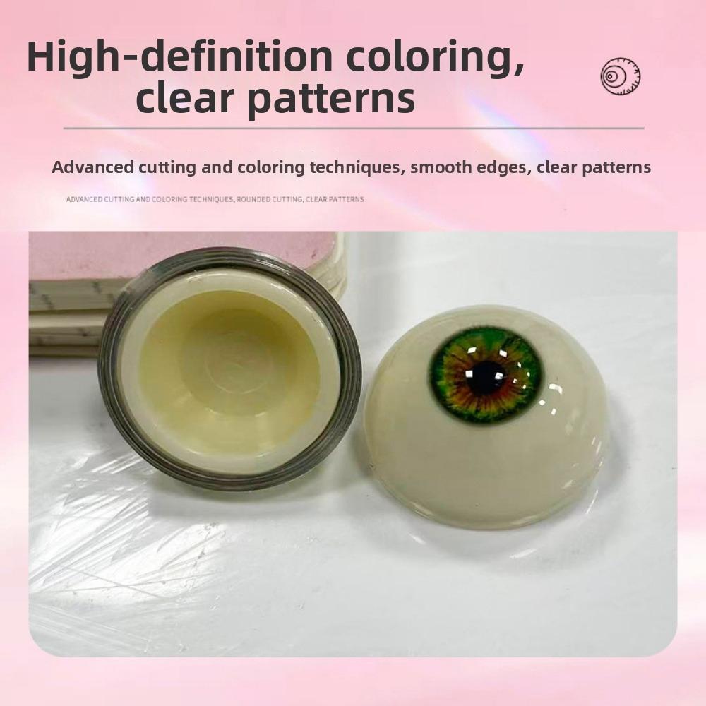 1pair with 3 Dimensional Fitting Eye Silicone Doll Simulation Eyeballs For BJD Doll
